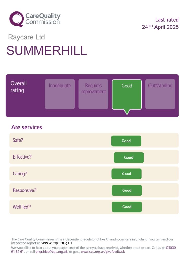 Residential Care Home in Alnwick | Summerhill Care Home